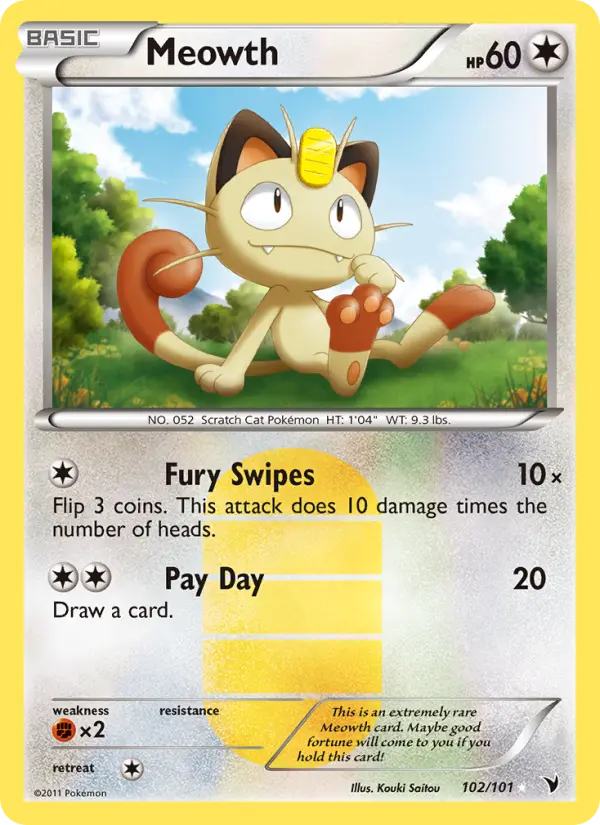 Meowth #102 — Noble Victories