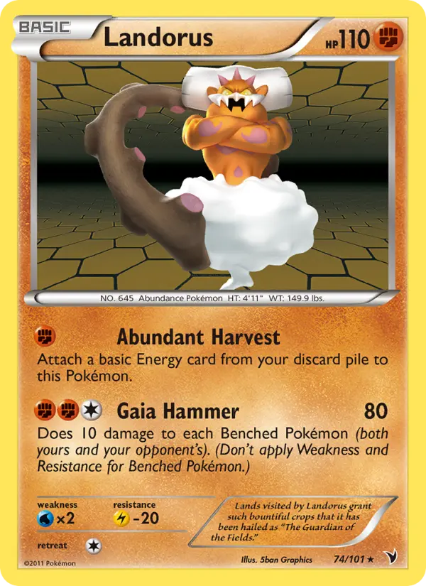 Landorus #74 — Noble Victories