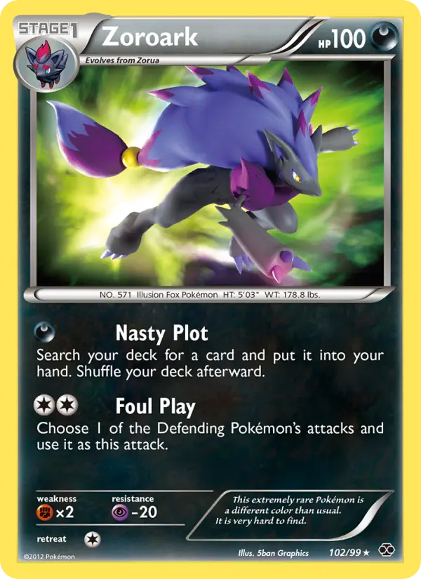 Zoroark #102 — Next Destinies