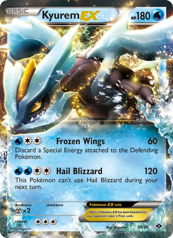 Kyurem-EX #38 — Next Destinies
