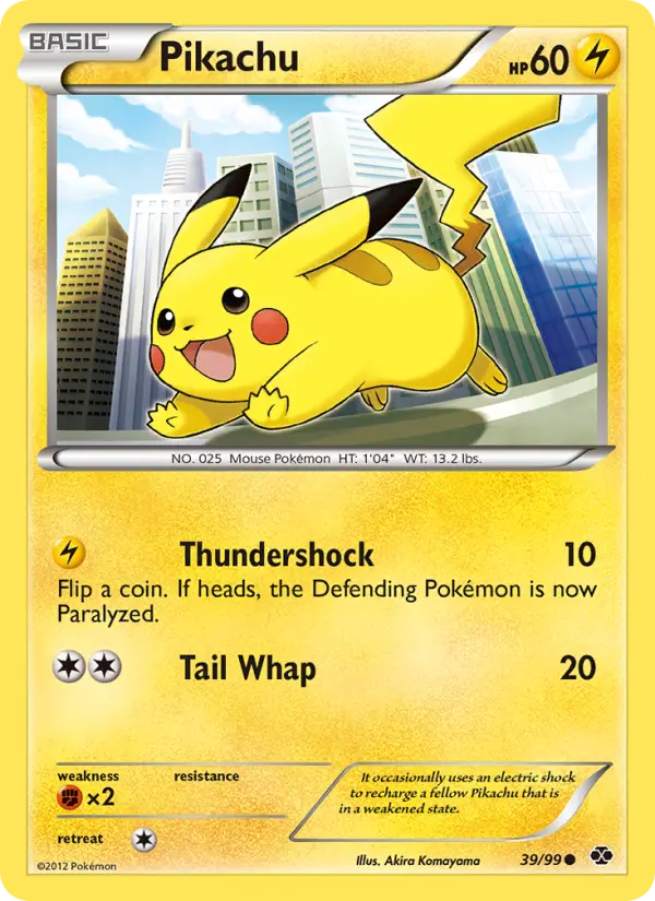 Pikachu #39 — Next Destinies