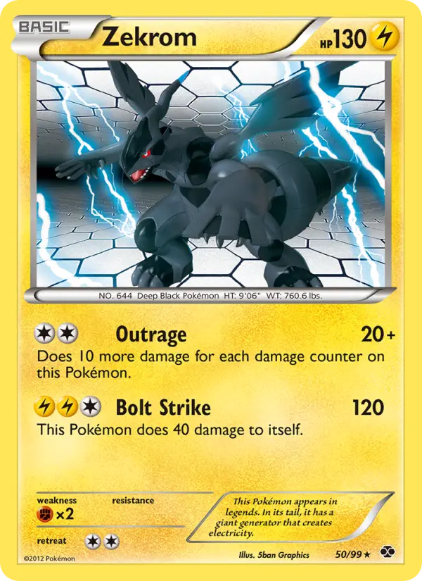 Zekrom #50 — Next Destinies
