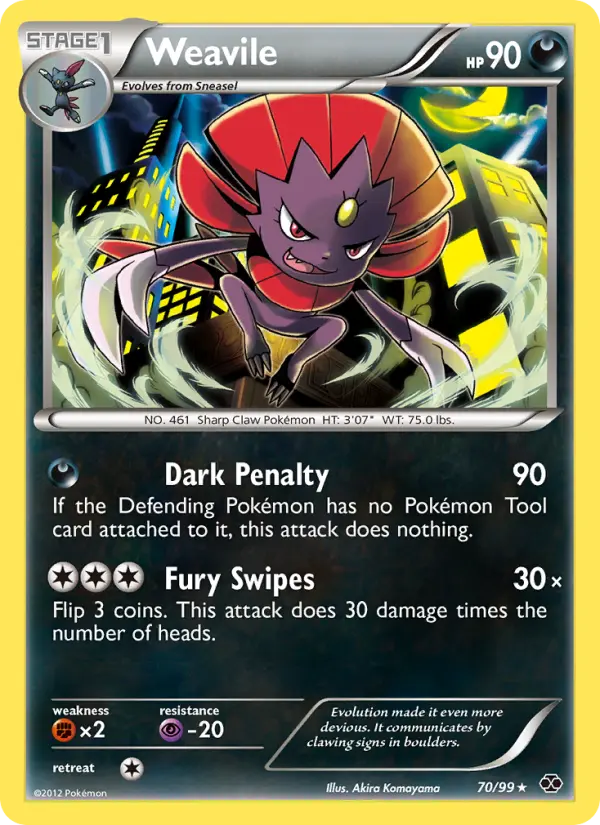 Weavile #70 — Next Destinies