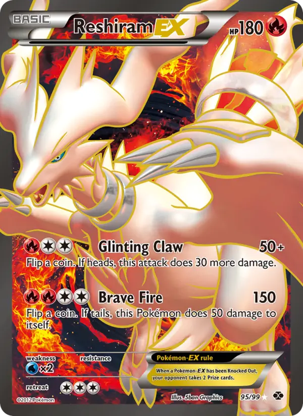 Reshiram-EX #95 — Next Destinies