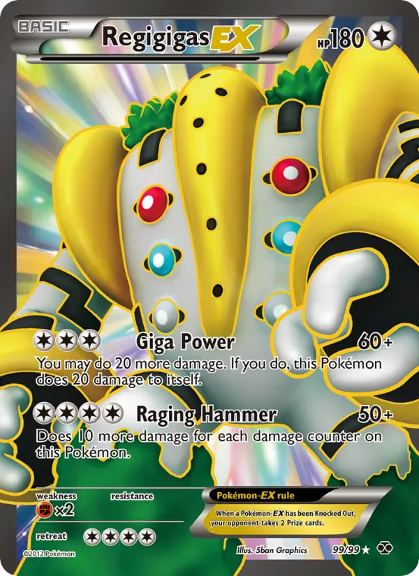 Regigigas-EX #99 — Next Destinies