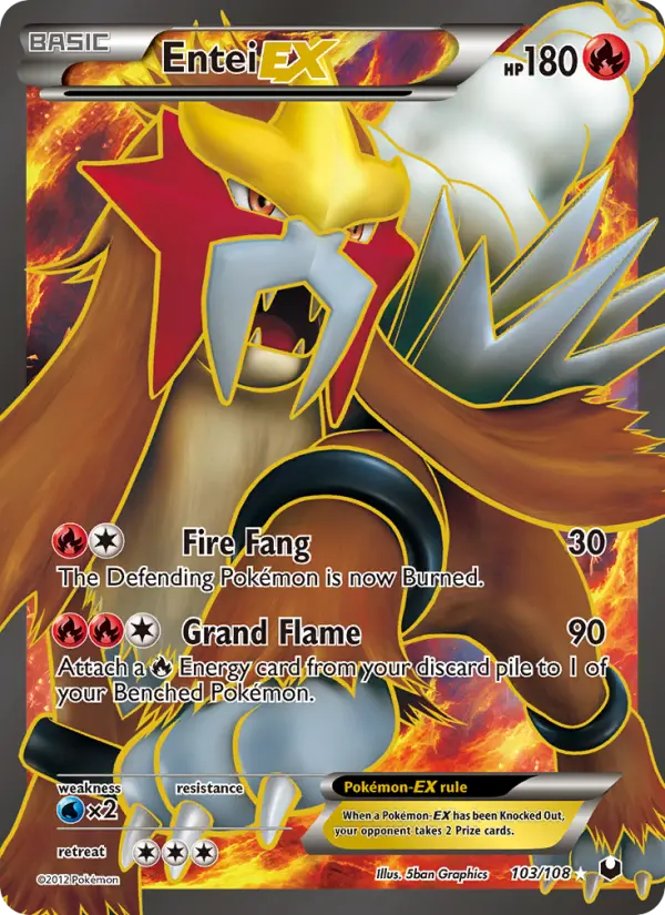 Entei-EX #103 — Dark Explorers