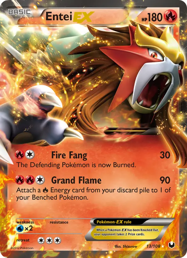 Entei-EX #13 — Dark Explorers
