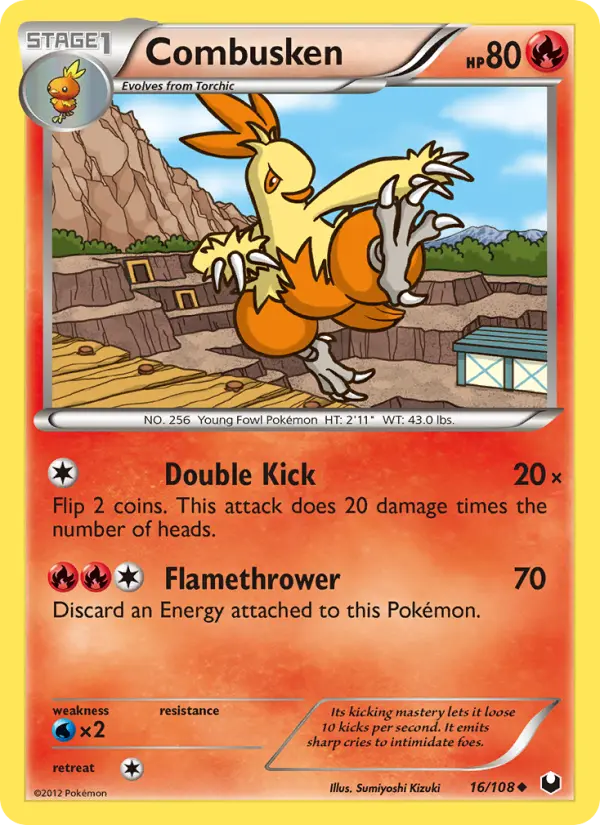Combusken #16 — Dark Explorers