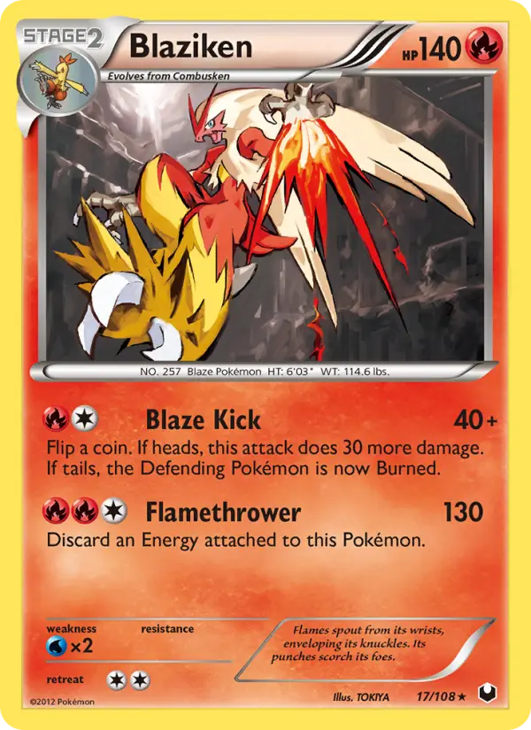 Blaziken #17 — Dark Explorers