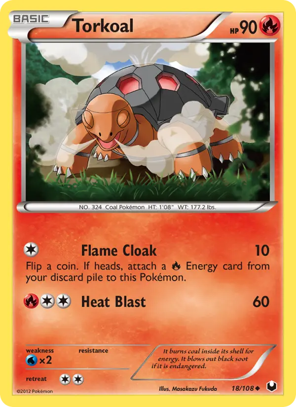 Torkoal #18 — Dark Explorers