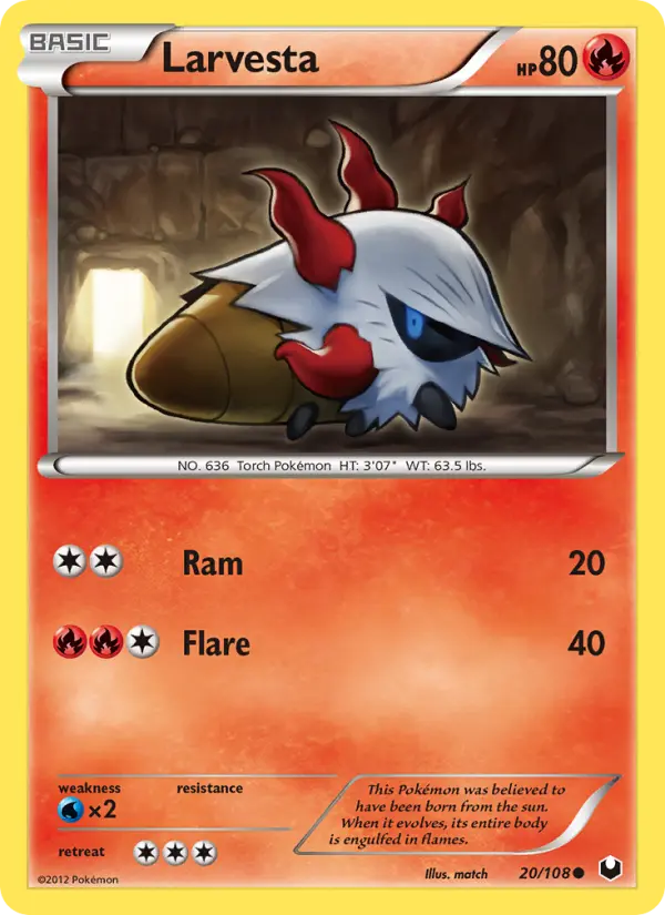 Larvesta #20 — Dark Explorers