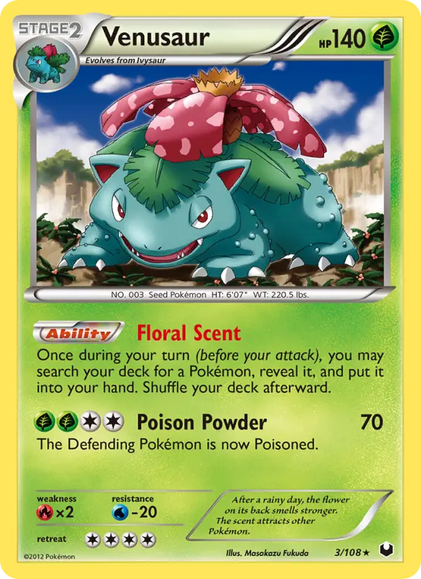 Venusaur #3 — Dark Explorers