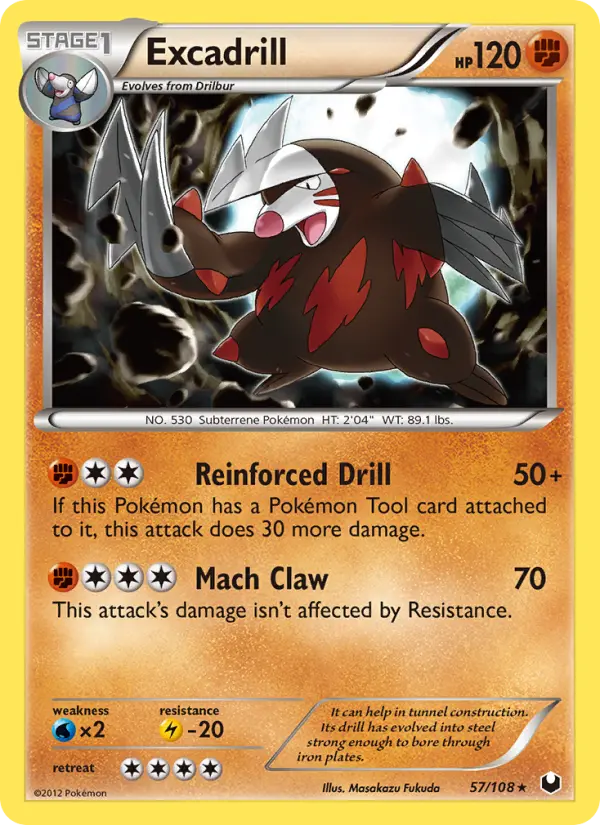 Excadrill #57 — Dark Explorers