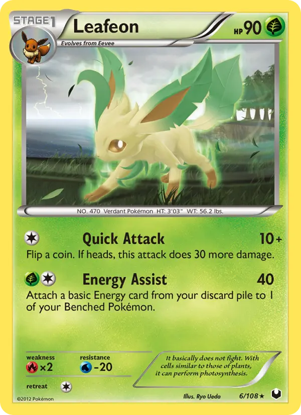 Leafeon #6 — Dark Explorers