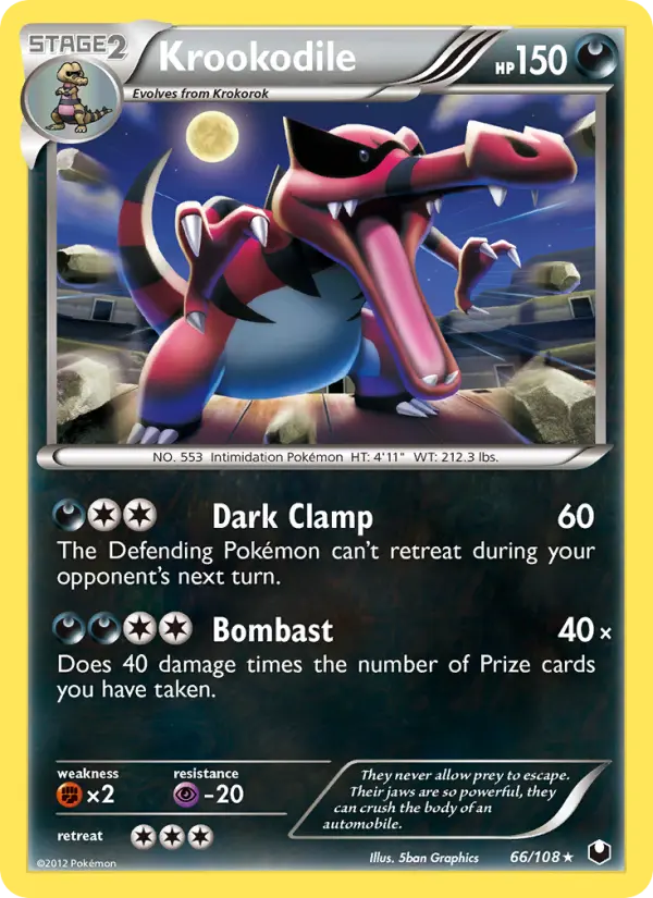Krookodile #66 — Dark Explorers