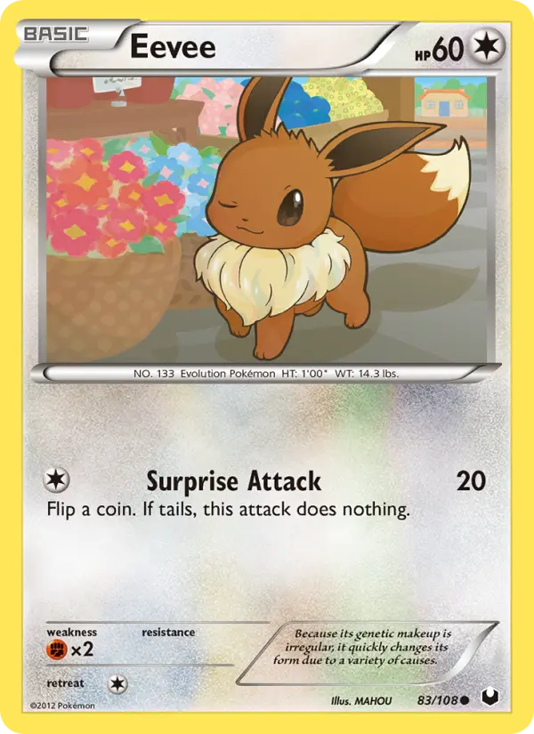 Eevee #83 — Dark Explorers