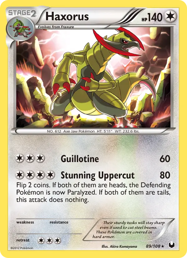 Haxorus #89 — Dark Explorers