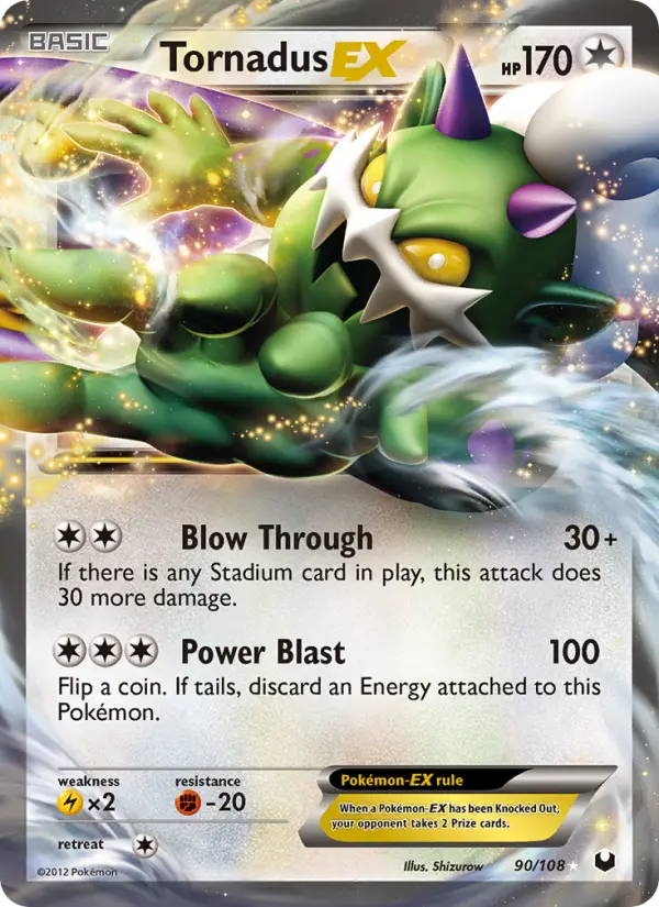 Tornadus-EX #90 — Dark Explorers