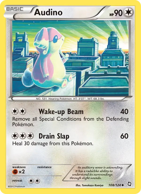 Audino #108 — Dragons Exalted