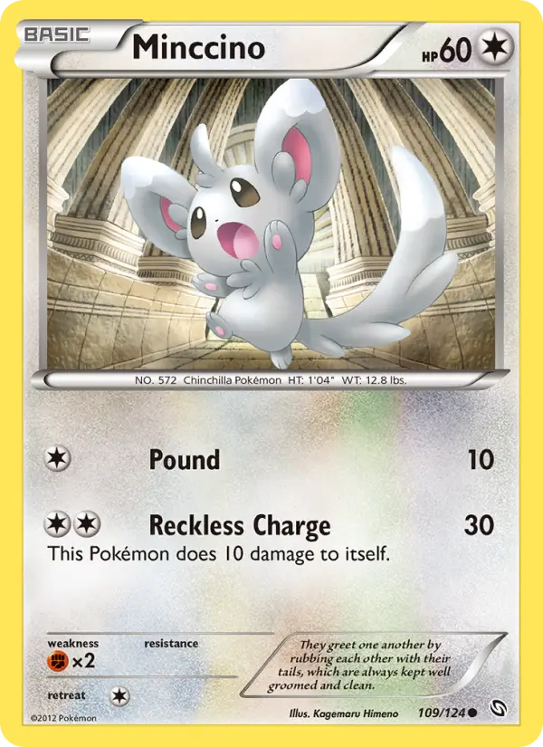 Minccino #109 — Dragons Exalted