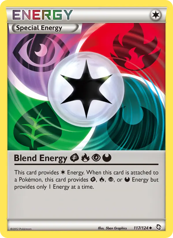 Blend Energy Grass Fire Psychic Darkness #117 — Dragons Exalted