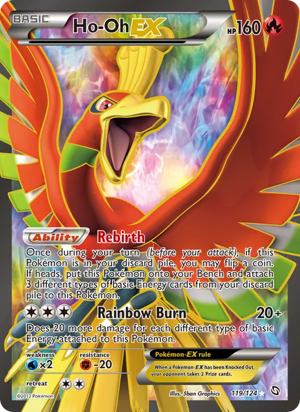 Ho-Oh-EX #119 — Dragons Exalted