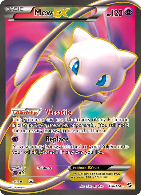 Mew-EX #120 — Dragons Exalted