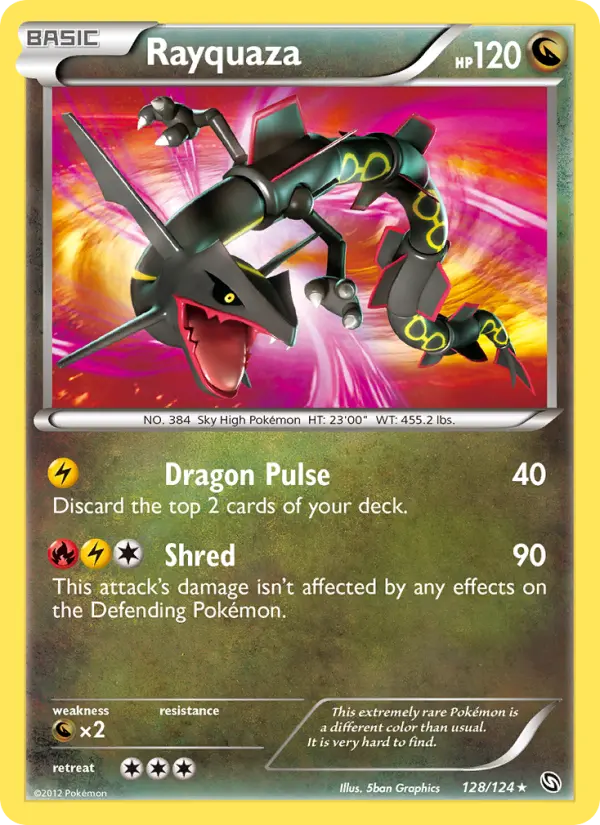 Rayquaza #128 — Dragons Exalted