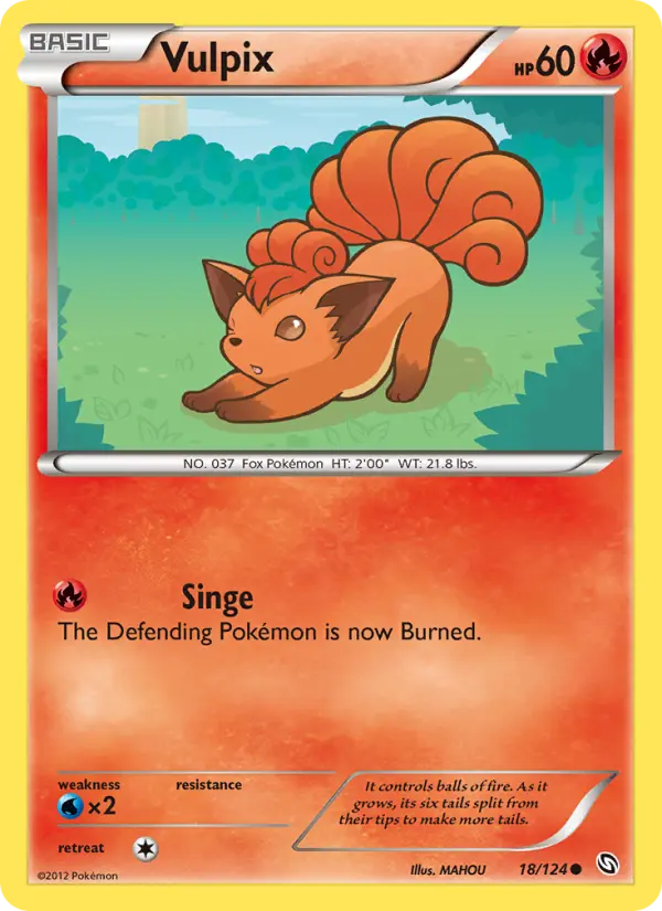 Vulpix #18 — Dragons Exalted