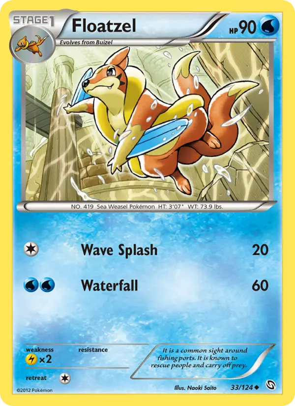 Floatzel #33 — Dragons Exalted