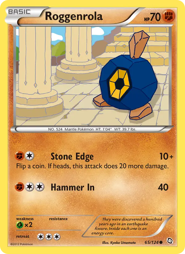 Roggenrola #65 — Dragons Exalted