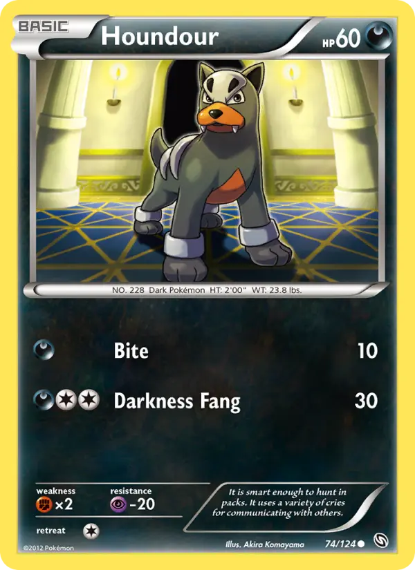 Houndour #74 — Dragons Exalted
