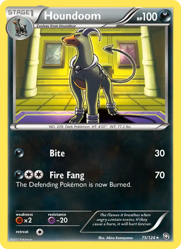 Houndoom #75 — Dragons Exalted