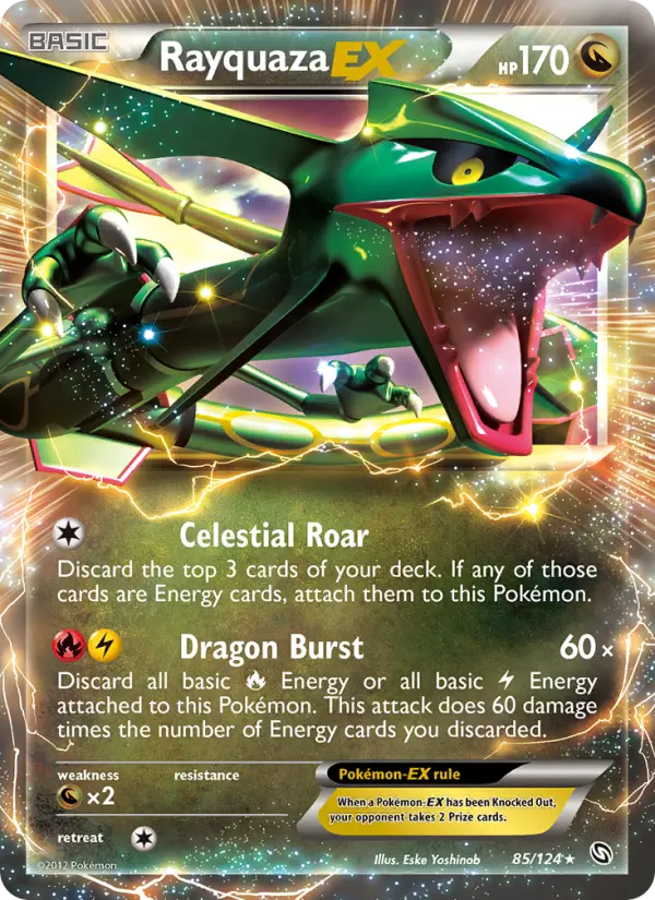Rayquaza-EX #85 — Dragons Exalted