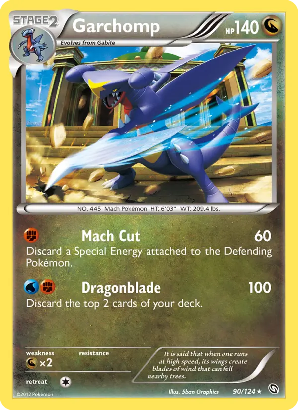 Garchomp #90 — Dragons Exalted