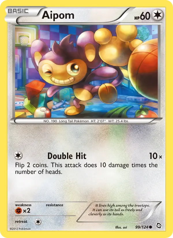 Aipom #99 — Dragons Exalted