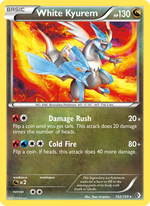 White Kyurem #102 — Boundaries Crossed