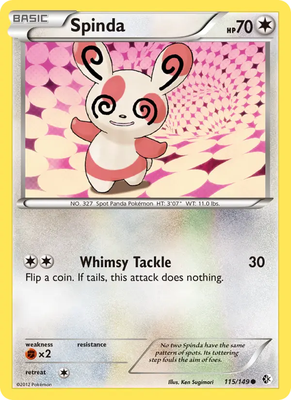 Spinda #115 — Boundaries Crossed