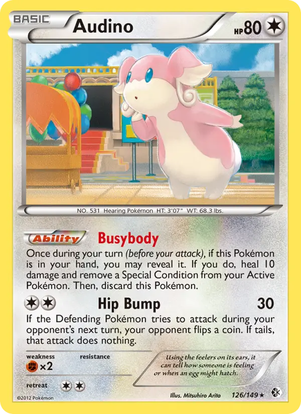 Audino #126 — Boundaries Crossed