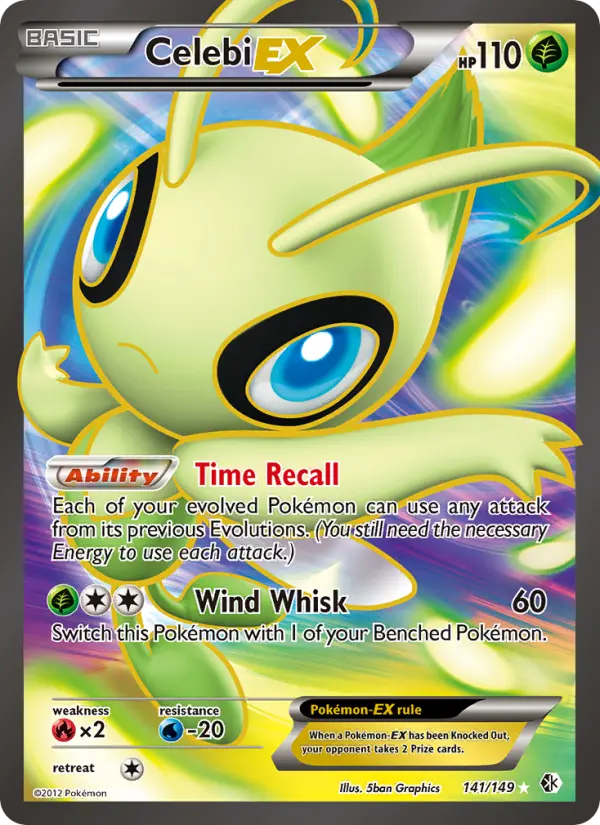 Celebi-EX #141 — Boundaries Crossed