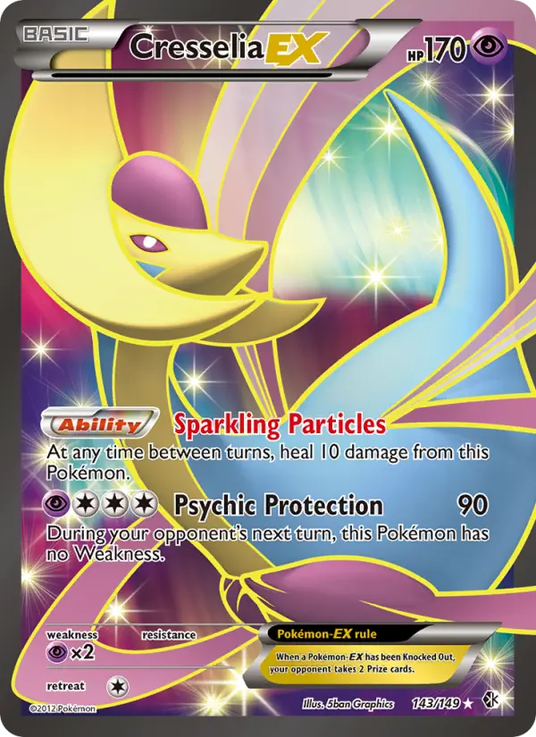 Cresselia-EX #143 — Boundaries Crossed
