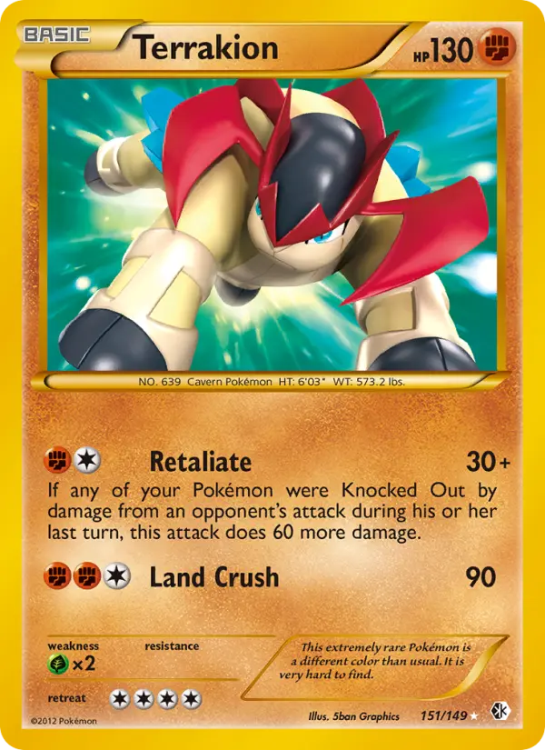 Terrakion #151 — Boundaries Crossed