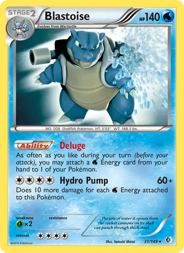 Blastoise #31 — Boundaries Crossed