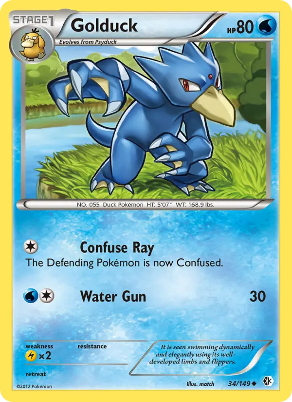 Golduck #34 — Boundaries Crossed