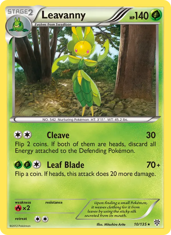 Leavanny #10 — Plasma Storm