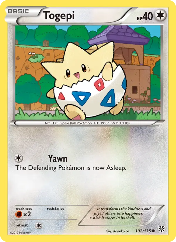 Togepi #102 — Plasma Storm