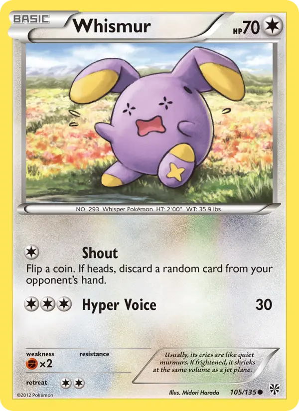 Whismur #105 — Plasma Storm