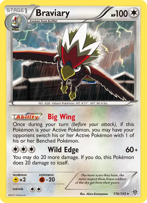 Braviary #116 — Plasma Storm