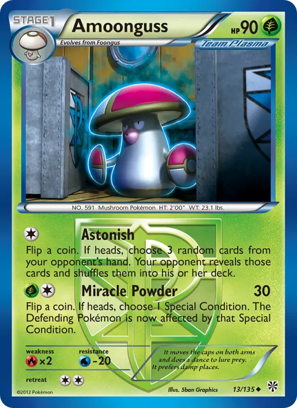 Amoonguss #13 — Plasma Storm