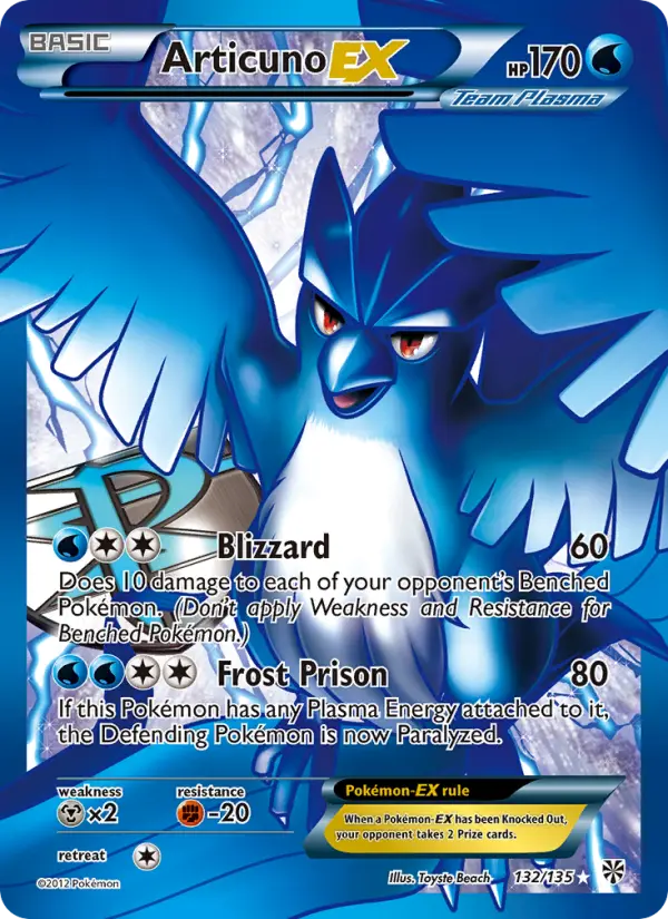 Articuno-EX #132 — Plasma Storm